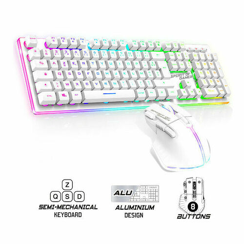 Spirit Of Gamer Ultimate 600 - Blanc (AZERTY)