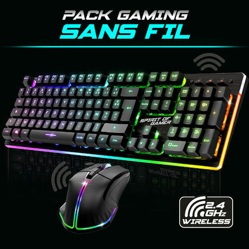 Spirit Of Gamer Ultimate 600 - Noir (AZERTY)