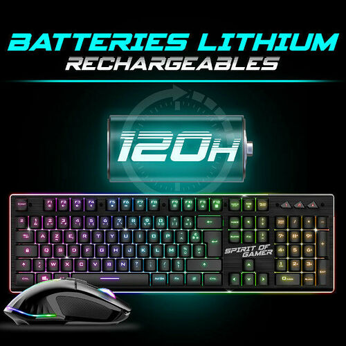 Spirit Of Gamer Ultimate 600 - Noir (AZERTY)