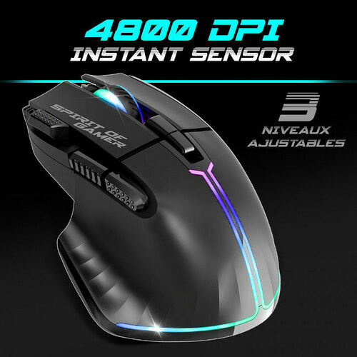 Spirit Of Gamer Ultimate 600 - Noir (AZERTY)
