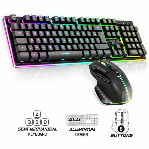 Spirit Of Gamer Ultimate 600 - Noir (AZERTY)