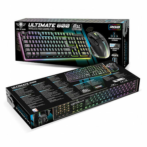 Spirit Of Gamer Ultimate 600 - Noir (AZERTY)