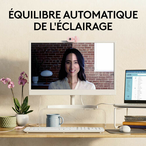 Logitech Brio 100 (Rose)