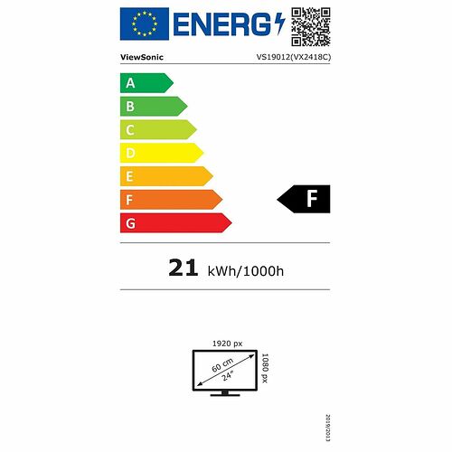 ViewSonic VX2418C (dalle incurvée)