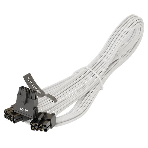 Seasonic 12VHPWR Cable - Blanc