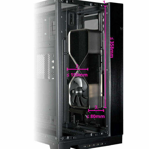 Lian Li Support GPU vertical O11D EVO XL - Noir