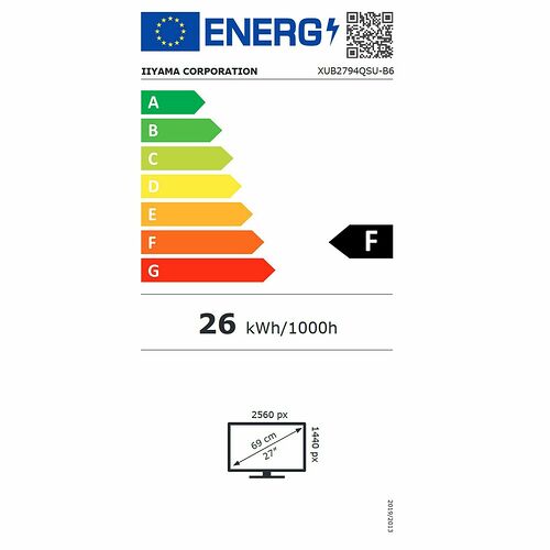 Iiyama ProLite XUB2794QSU-B6