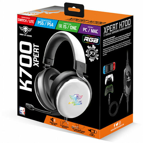 Spirit Of Gamer Xpert-H700 (Blanc)