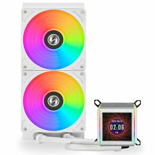 Lian Li Galahad II LCD Blanc - 280 mm