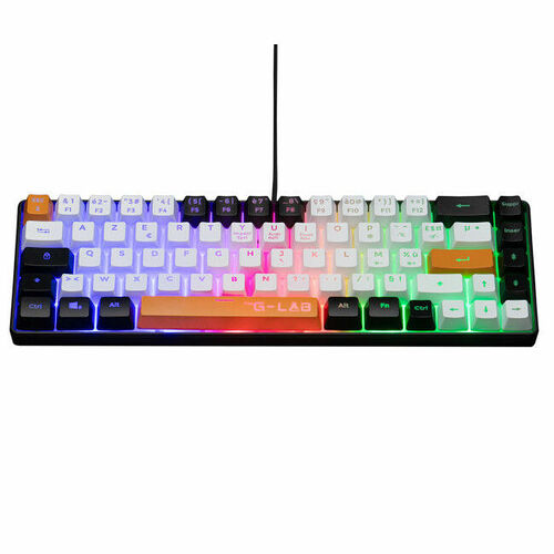 The G-Lab Keyz Hydrogen - Noir  / Blanc / Orange (AZERTY)