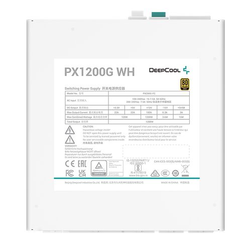 DeepCool PX1200-G Blanc - 1200W