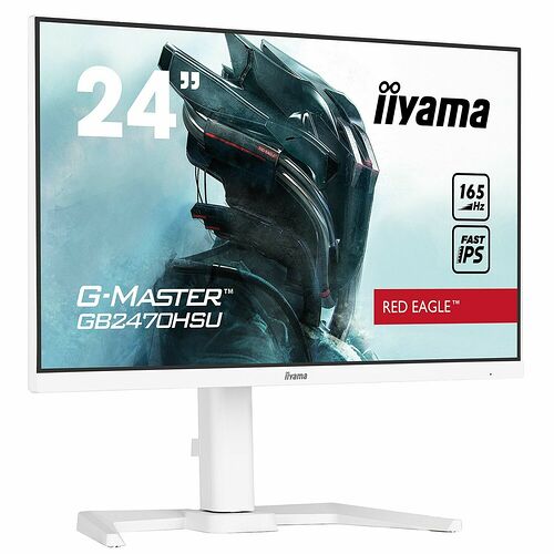 Iiyama G-Master GB2470HSU-B5 Red Eagle Blanc