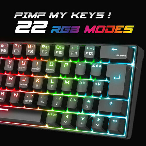 Spirit Of Gamer Xpert-K200 (Noir) (AZERTY)