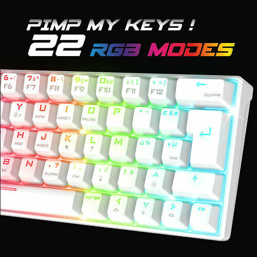 Spirit Of Gamer Xpert-K200 (Blanc) (AZERTY)