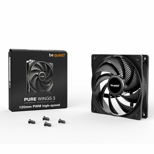 be quiet! Pure Wings 3 PWM High Speed - 120 mm