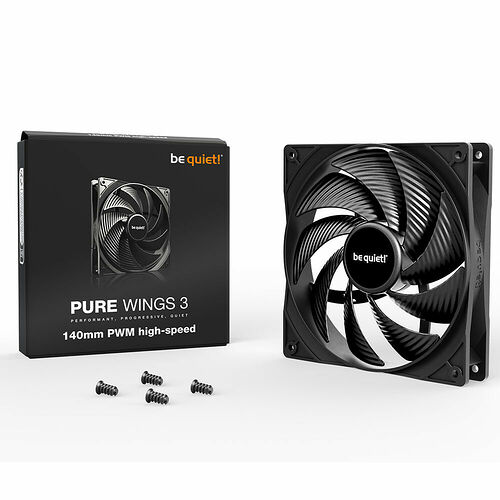 be quiet! Pure Wings 3 PWM High Speed - 140 mm