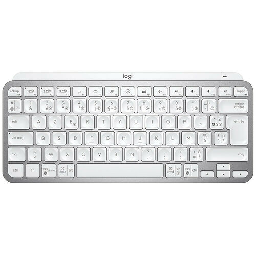 Logitech MX Keys Mini - Gris Pâle (AZERTY)