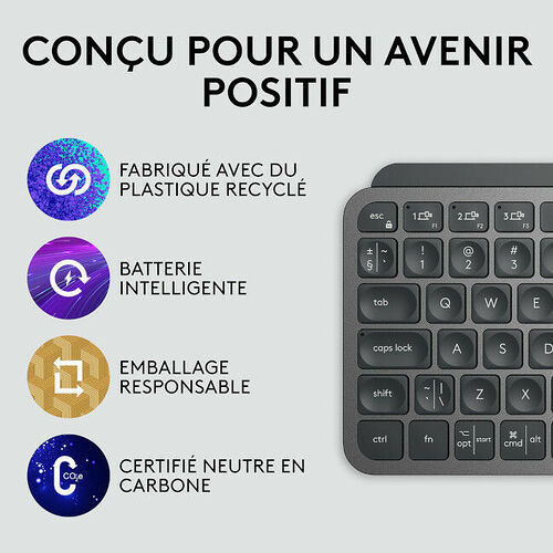 Logitech MX Keys Mini - Graphite (AZERTY)