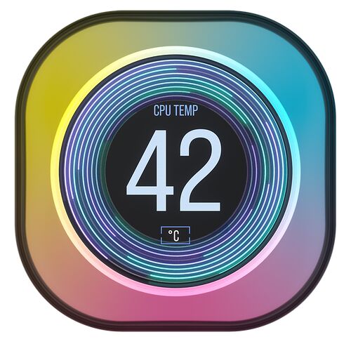 Corsair iCue Link H100i LCD Noir - 240 mm