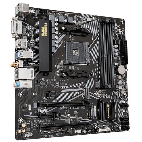 GIGABYTE B550M DS3H AC