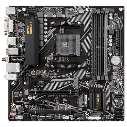 GIGABYTE B550M DS3H AC