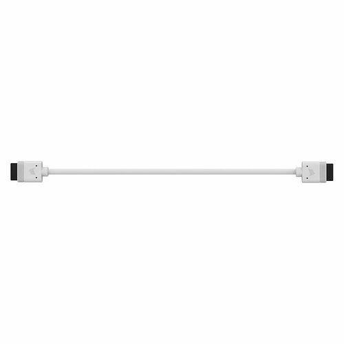 Corsair iCue Link - Câbles droit/droit 200 mm (Blanc)
