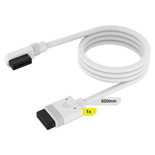 Corsair iCue Link - Câble slim 600 mm (Blanc)
