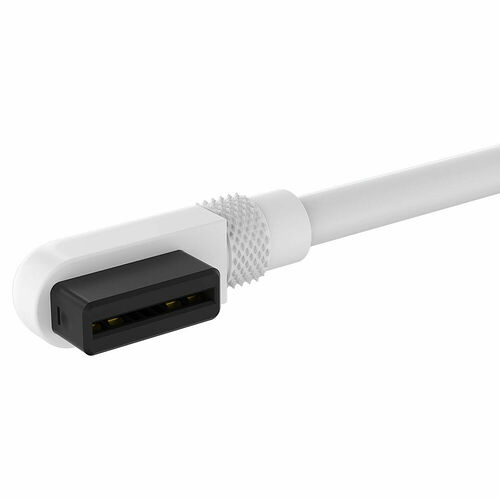 Corsair iCue Link - Câbles slim coudés 135 mm (Blanc)
