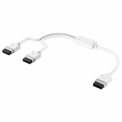 Corsair iCue Link - Câble en Y 600 mm (Blanc)