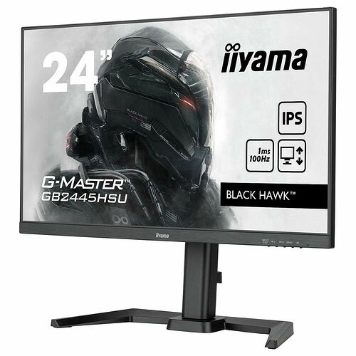 Iiyama GB2445HSU-Iiyama GB2445HSU-B1 Black Hawk