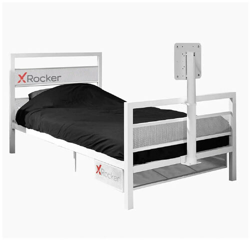 X Rocker BaseCamp Single (Blanc)