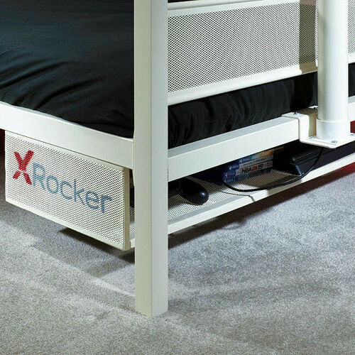 X Rocker BaseCamp Single (Blanc)