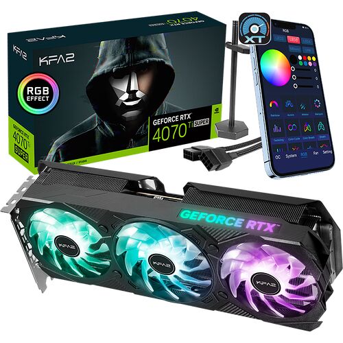 KFA2 GeForce RTX 4070 Ti SUPER EX Gamer (1-Click OC)