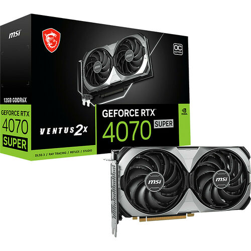 MSI GeForce RTX 4070 SUPER VENTUS 2X OC