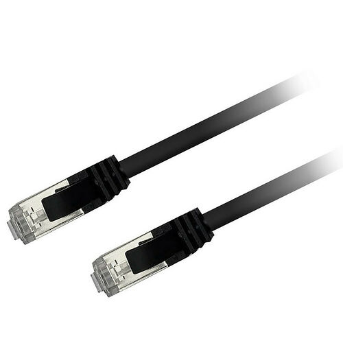 Textorm Câble RJ45 CAT6 S/FTP - Noir - 15 m