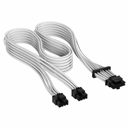 Corsair Premium Kit Pro de câbles d"alimentation gainés Type 5 - Blanc