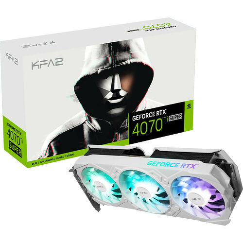 KFA2 GeForce RTX 4070 Ti SUPER EX Gamer WHITE (1-Click OC)