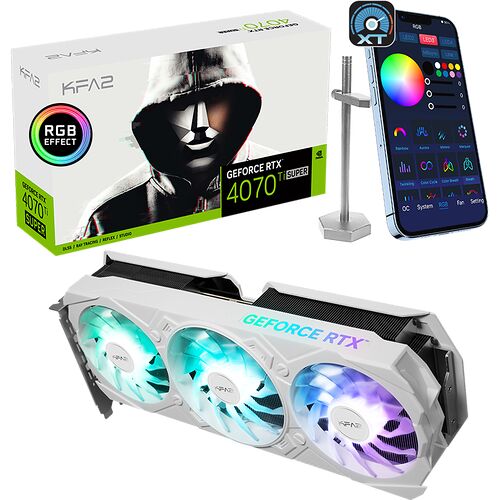 KFA2 GeForce RTX 4070 Ti SUPER EX Gamer WHITE (1-Click OC)