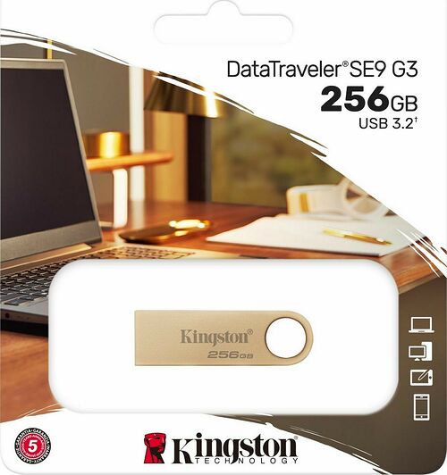 Kingston DataTraveler SE9 G3 - Type-A - 256 Go