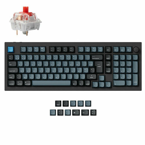 Keychron Q5 Pro Red - Noir