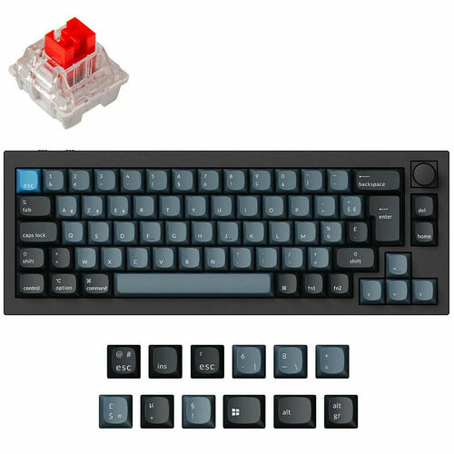 Keychron Q2 Pro Red - Noir