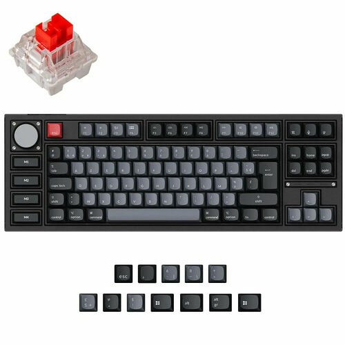 Keychron Q3 Pro SE Red - Noir