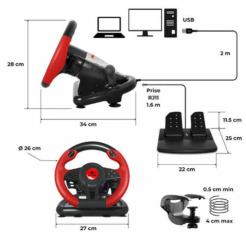 Spirit of Gamer Race Wheel Pro 1