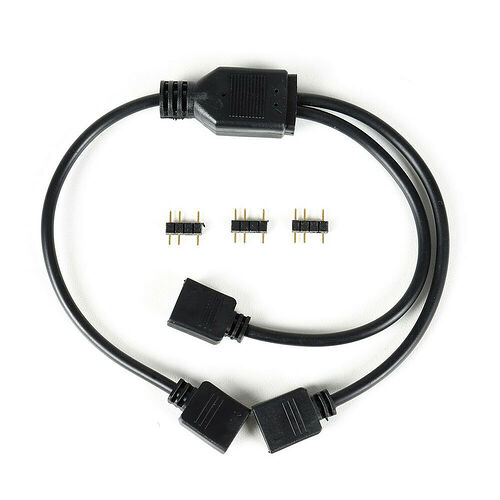 Textorm Câble splitter ARGB 4 broches vers 2x ARGB 4 broches - 30 cm