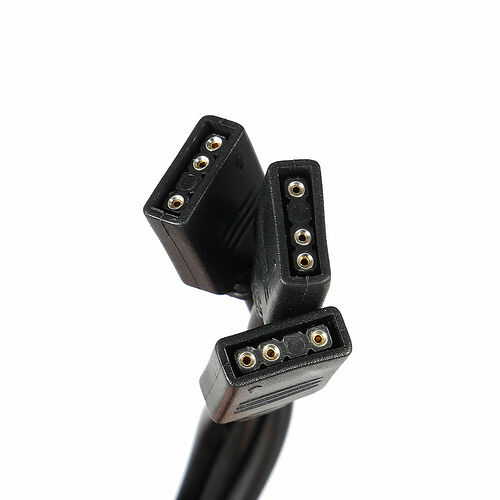 Textorm Câble splitter ARGB 4 broches vers 2x ARGB 4 broches - 30 cm
