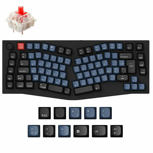 Keychron Q10 Red - Noir