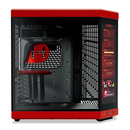 Hyte Y70 Touch - Rouge/Noir