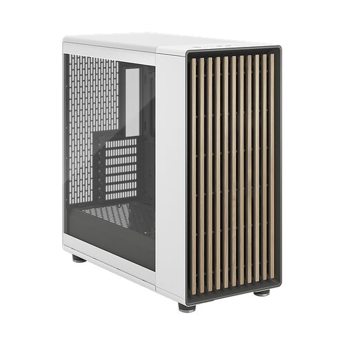Fractal Design North XL Chalk TG Clear - Blanc