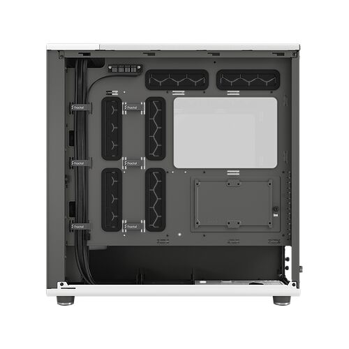 Fractal Design North XL Chalk TG Clear - Blanc