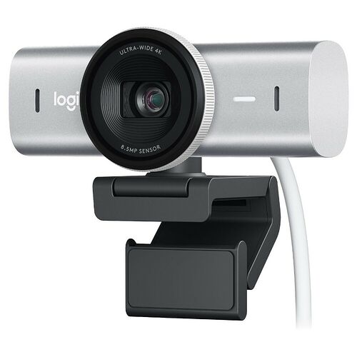 Logitech MX Brio 4K (Gris Pale)